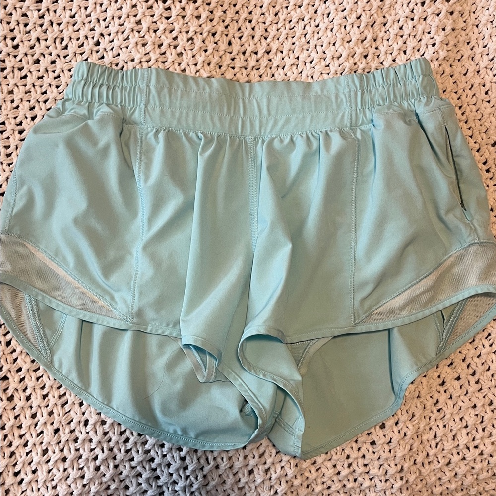 Lululemon Light Blue Athletic Shorts
